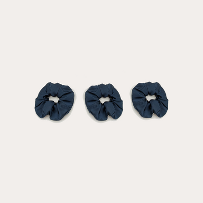 Scrunchies i mullbärssilke