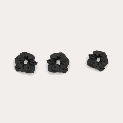 Scrunchies i mullbärssilke