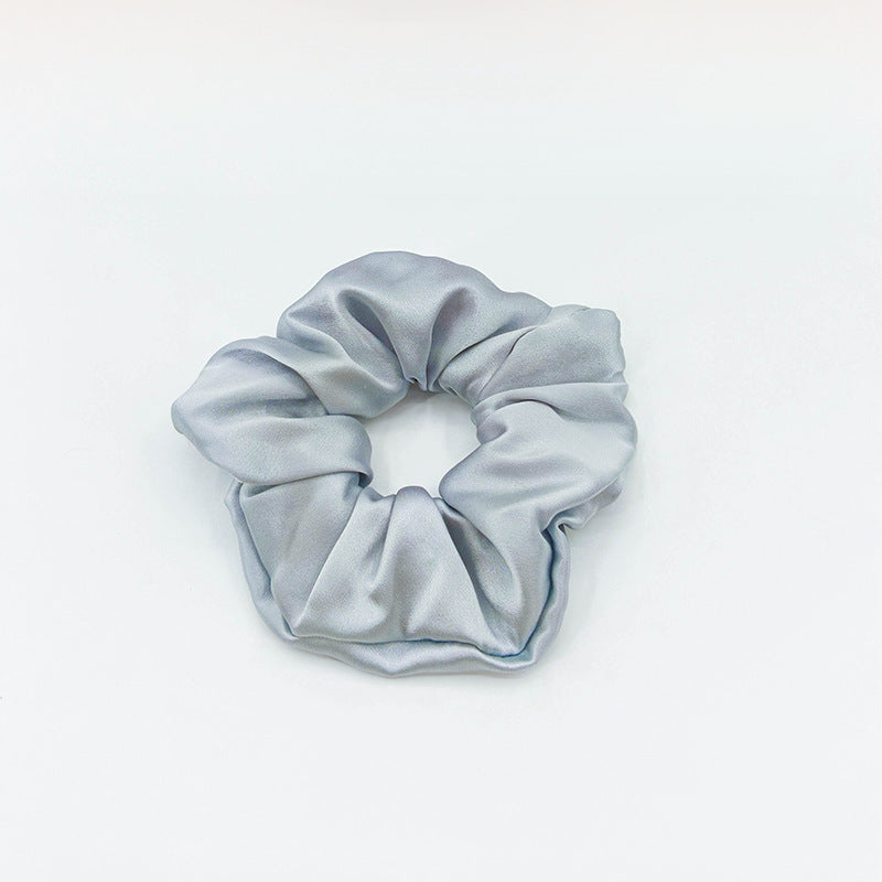 Scrunchies i mullbärssilke