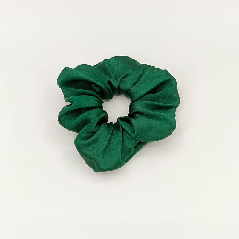 Scrunchies i mullbärssilke